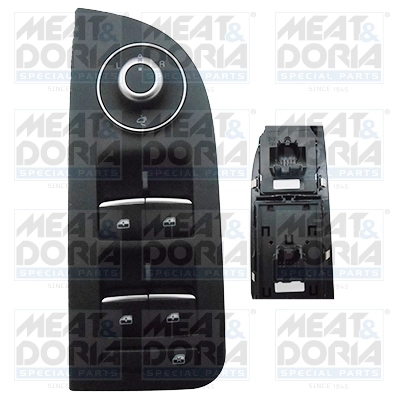Switch, window regulator